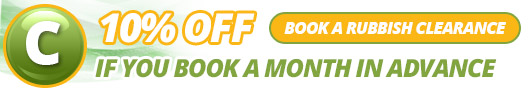 Best Rubbish Removal Service Deals for London Customers - 10% OFF if You Book a Month in Advance. London customers rubbish removal service offer book a month in advance